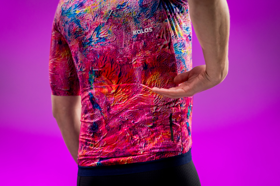 Kalas cyklistický dres Violet silikónové zakončenie